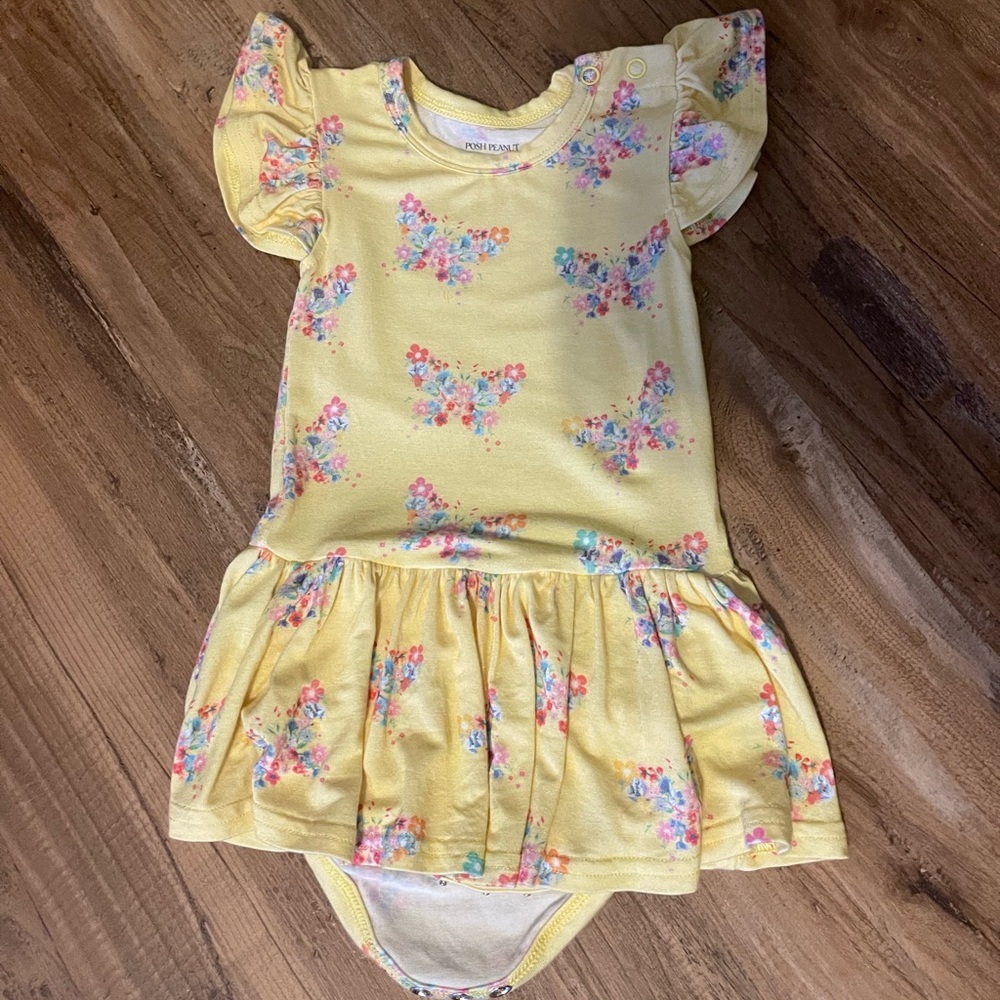 Posh Peanut twirl bodysuit